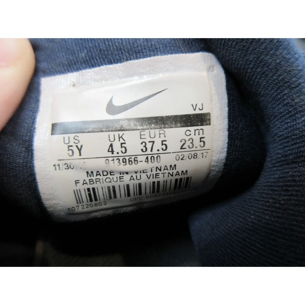 Nike‎ Presto Fly 913966-400 Boys Blue Shoes Sneakers Trainers Athletic Size 5